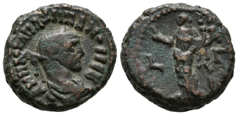 MAXIMIANO HERCULEO. Tetradracma. (Ae. 8,20g/19mm). 288-289 d.C. Alejandría. (Köl...