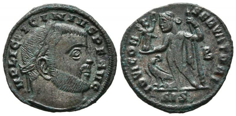 LICINIO I . Follis (Ae. 3,13g/21mm). 308-324 d.C. Siscia. (RIC 17). MBC+.