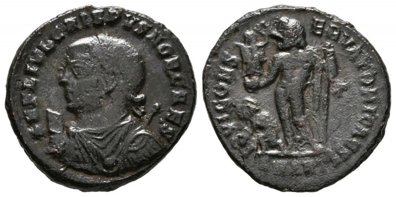 CRISPO. Follis. (Ae. 3,32g/19mm). 317-318 d.C. Antioquía. (RIC 28). MBC-.