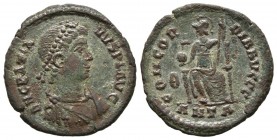 GRACIANO. Follis ( Ae. 1,99g/19mm). 367-375 d.C. Antioquía. (RIC 50a.2). MBC-.