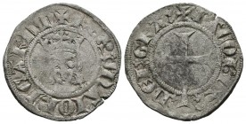 JAIME III (1324-1343). Dobler (Ve. 1,87g/21mm). Mallorca. (Cru-557). MBC-.