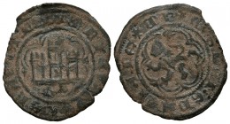 ENRIQUE III (1390-1406). Blanca. (Ve. 1,72g/22mm). Burgos. (FAB-597). MBC.