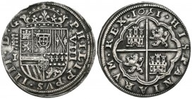 FELIPE IV (1621-1665). 8 Reales. (Ar. 26,98g/39mm). 1651. Segovia I. (Cal-2019-1592). MBC+. Rara.