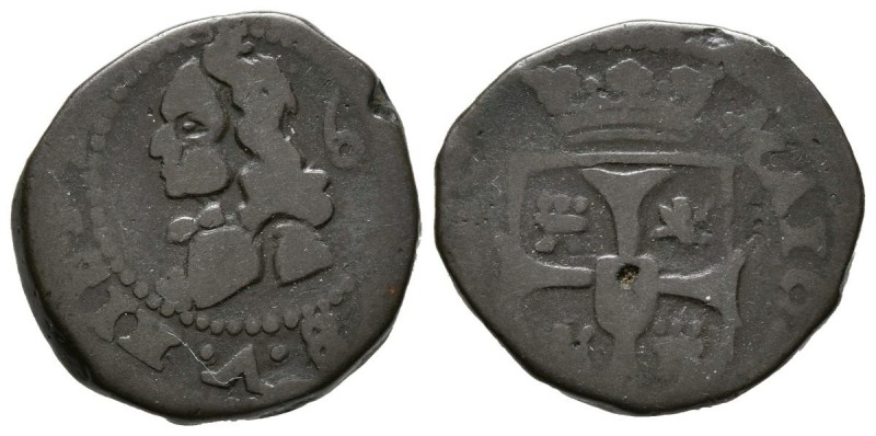FELIPE V (1700-1746). 1 Treseta. (Ae. 4,00g/19mm). Mallorca. Fecha no visible. (...