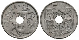 ESTADO ESPAÑOL (1936-1975). 50 Céntimos. (CuNi. 4,06g/20mm). 1949 *54. Madrid. (Cal-2019-25). SC.