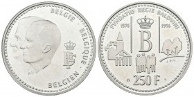 BELGICA. 250 Francs. (Ar. 18,90g/33mm). 1996. (Km#202). SC.