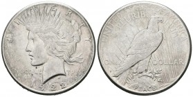 ESTADOS UNIDOS. 1 Dollar. (Ar. 26,75g/38mm). 1922. San Francisco. (Km#150). MBC.