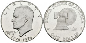 ESTADOS UNIDOS. 1 Dollar. (Ar. 24,82g/38mm). 1976. San Francisco. (Km#206). EBC.