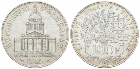 FRANCIA. 100 Francs (Ar. 14,95g/31mm). 1982. (Km#451). SC-.