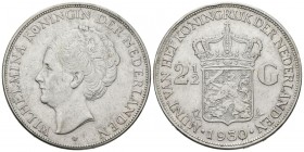 HOLANDA. 2 1/2 Gulden. (Ar. 25,00g/38mm). 1930. (Km#165). EBC-.