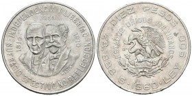 MEXICO. 10 Pesos. (Ar. 28,82g/40mm). 1960. (Km#476). EBC+.