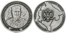 MONTENEGRO. Medalla conmemorativa de Nicholas I de Montenegro. (Ni. 34,27g/38mm). EBC.