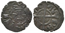 PORTUGAL, Sancho II (1223-1248). Dinheiro (Ve. 0,63g/16mm). (Gomes 08.13). MBC-.