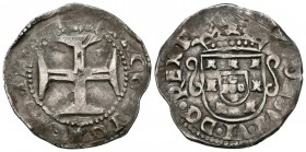 PORTUGAL, Alfonso VI (1656-1683). Tostao. (Ar. 4,31g/24mm). (Gomes 25.06). MBC-.