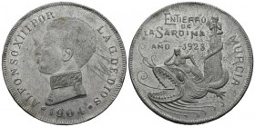 ALFONSO XIII (1885-1931). Medalla. (Al. 7,04g/38mm). 1904. Murcia. MBC. Escasa.

Ex Aureo 204-1 18/12/2007, Nº753.