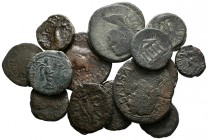 HISPANIA ANTIGUA. Conjunto de 15 monedas de Cartagonova. A EXAMINAR.