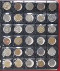 MUNDIAL. Lote compuesto por más de un centenar de monedas. Conteniendo los siguientes países: Argentina, Chile, Colombia, Costa Rica, Croacia, Cuba, E...