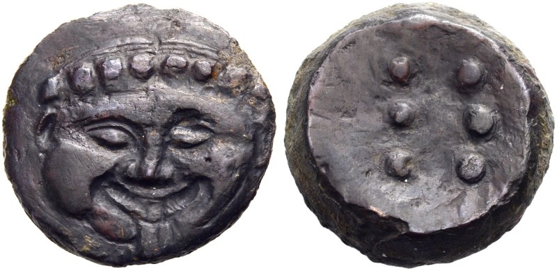GRIECHISCHE MÜNZEN. SIZILIEN. HIMERA. 
Hemilitron (Hexonkion), 430-420 v. Chr. ...