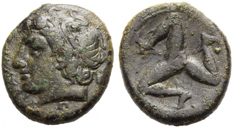 GRIECHISCHE MÜNZEN. SIZILIEN. SYRAKUS. Agathokles, 317-289 v. Chr 
Bronze, 317-...