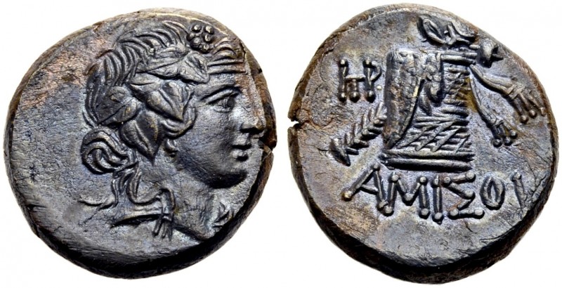 GRIECHISCHE MÜNZEN. PONTOS. AMISOS. 
Bronze, 85-65 v. Chr., zur Zeit des Mithra...