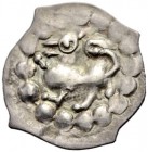 ALTDEUTSCHE MÜNZEN UND MEDAILLEN. LAUFENBURG, GRÄFLICH HABSBURGISCHE MÜNZSTÄTTE. GRAFEN VON HABSBURG-LAUFENBURG, 1238-1408 
Vierzipfeliger Pfennig, u...