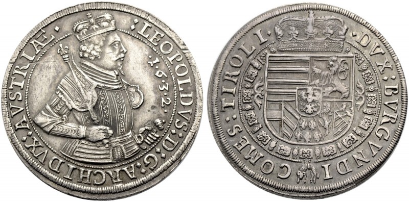 RÖMISCH-DEUTSCHES REICH. ERZHERZOG LEOPOLD V., als Landesfürst von Tirol, 1626-1...