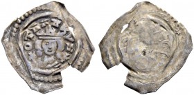 RÖMISCH-DEUTSCHES REICH. STEIERMARK. OTTOKAR II. VON BÖHMEN, 1260-1276 
Pfennig, Graz. Gekröntes Brustbild von vorn, in den Händen zwei Kreuze, OTAKA...