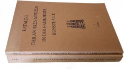 NUMISMATISCHE LITERATUR. ANTIKE NUMISMATIK. POSTEL, R 
Katalog der antiken Münzen in der Hamburger Kunsthalle. Hamburg 1976. 347 S., 130 Tf. 2 Bde. B...