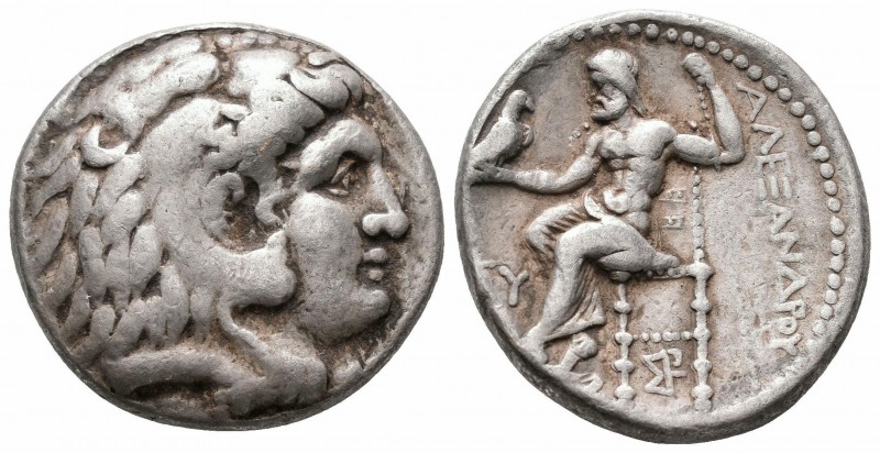 KINGS of MACEDON.Antigonos I Monophthalmos.320-306/5 BC.Tarsos Mint.AR Tetradrac...