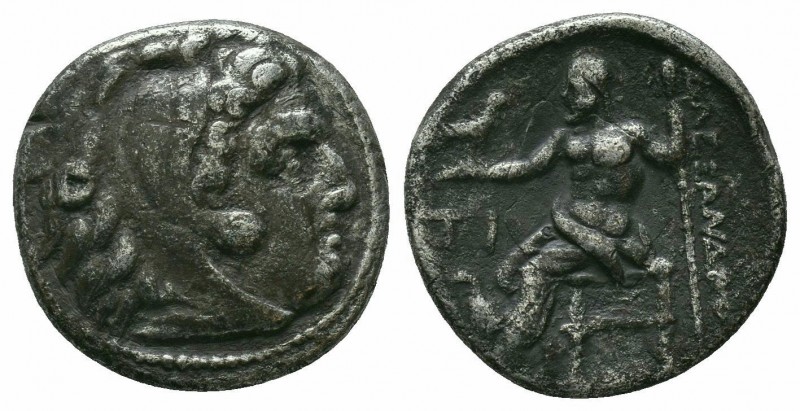KINGS of MACEDON.Philip III Arrhidaios.323-317 BC.Sardes Mint.AR Drachm

Obverse...