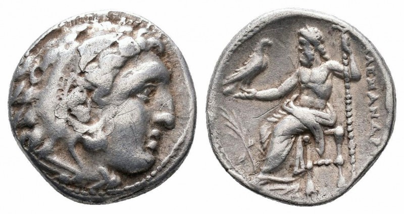 KINGS of MACEDON.Alexander III.336-323 BC.Struck under Philip III.Teos Mint.AR D...