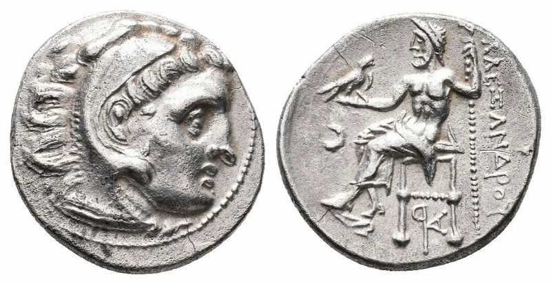 KINGS of MACEDON.Alexander III.336-323 BC.Struck under Antigonos I.Colophon Mint...