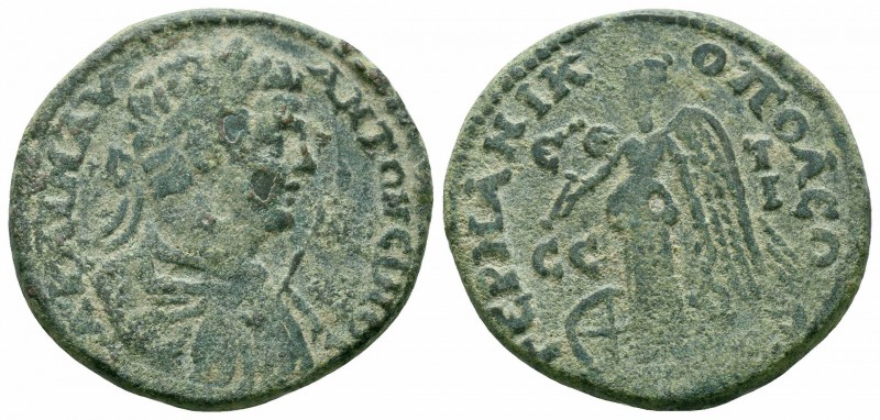 PAPHLAGONIA.Germanicopolis.Caracalla.198-217 AE.AE Bronze

Obverse : AYT K M AYP...