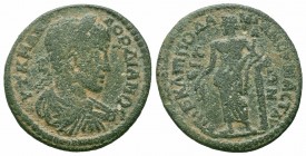 LYDIA.Mastaura.Gordian III.238-244 AD.AE Bronze

Obverse : ΑΥΤ Κ Μ ΑΝΤ ΓΟΡΔΙΑΝΟϹ; laureate, draped and cuirassed bust of Gordian III, right
Reverse : ...