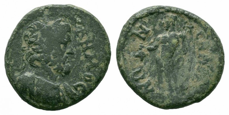 LYDIA.Sala.Pseudo autonomous issue.Time of Hadrian.117-138 AD.AE Bronze

Obverse...