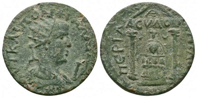 PAMPHYLIA.Perge.Gallienus.253-268 AD.AE Bronze

Obverse : AV KAI ΠO ΛI ΓAΛΛIHNO ...