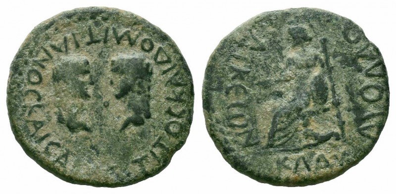 LYCAONIA.Laodikeia Kombusta.Titus and Domitian.69-79 AD.AE Bronze

Obverse : TIT...