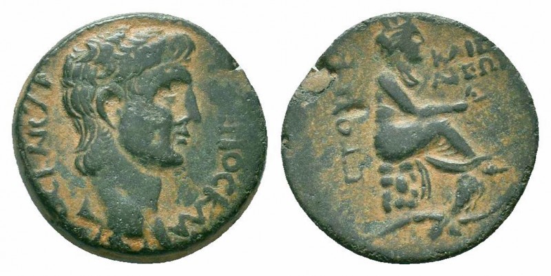 CAPPADOCIA.Caesarea.Claudius. 41-54 AD.AE Bronze

Obverse : ΤΙΒƐΡΙΟϹ ΚΛΑΥΔΙΟϹ ΚΑ...