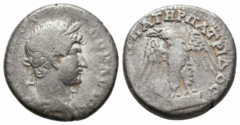 CAPPADOCIA.Hierapolis ( Comana ) .Hadrian.117-138 AD.AR Didrachm

Obverse : ΑΔΡΙ...