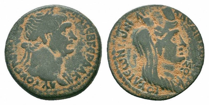 SYRIA.Seleucis and Pieria.Trajan.98-117 AD.AE Bronze

Obverse : ΑΥΤΟΚΡ ΝΕΡ ΤΡΑΙΑ...