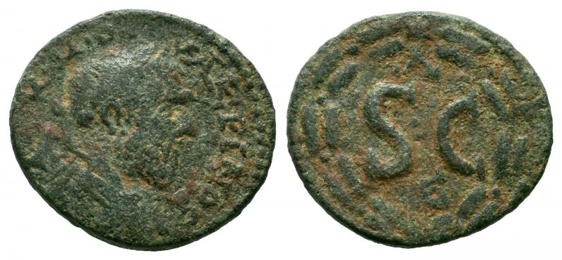 Antioch.Macrinus.217-218 AD.AE Bronze

Obverse : AVT K M O CЄ MAKPINOC; laureate...