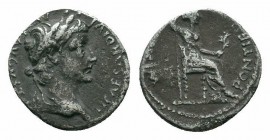 TIBERIUS.14-37 AD.Lugdunum Mint.AR Denarius

Obverse : TI CΛESΛR DIVI ΛVG F ΛVGVSTVS; laureate head of Tiberius to right
Reverse : PONTIF MΛXIM; Livia...