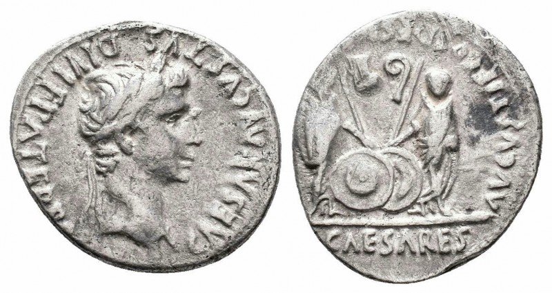 AUGUSTUS.27 BC-14 AD.Lugdunum Mint.AR Denarius

Obverse : CAESAR AVGVSTVS DIVI F...