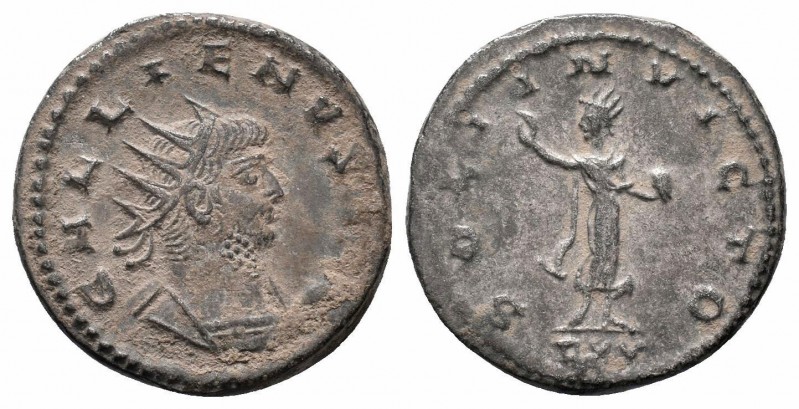 GALLIENUS.253-268 AD.Antioch Mint.AR Antoninianus

Obverse : GALLIENVS AVG; radi...