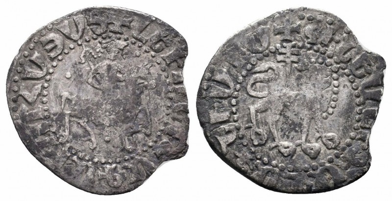 CILICIAN ARMENIA.Levon II.1270-1289 AD.Sis mint.AR Tram

Obverse : Levon on hors...