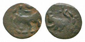 CILICIAN ARMENIA.Post Roupenian.13th-14th Century.AE unit

Obverse : Lion to left
Reverse : Lion to left

Reference : ?

Weight : 1.3 gr
Diameter : 15...