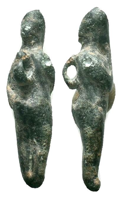 Ancient Rome.Circa 1st-3rd century AD.Bronze Pendant

Weight : 5.4 gr

Diameter ...