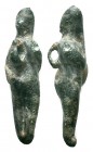 Ancient Rome.Circa 1st-3rd century AD.Bronze Pendant

Weight : 5.4 gr

Diameter : 31X8 mm