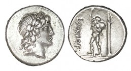 MARCIA. Denario. L.Marcius Censorinus. Roma. CD-957, SI-24. 3,81 g. EBC