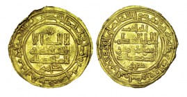 DINAR. Al-Hakem II. Medina Azahara. 359 H. RF-359.10. Flor de 8 pétalos. 4,01 g. EBC